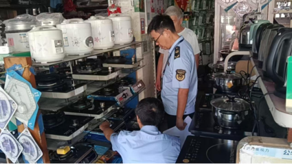 筑牢安全防線 五河縣加強燃氣灶管閥監督檢查，規范家用電器零配件銷售